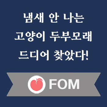 고양이두부모래